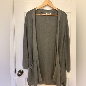 Old Navy Women's Open-Front Cardigan in Gray